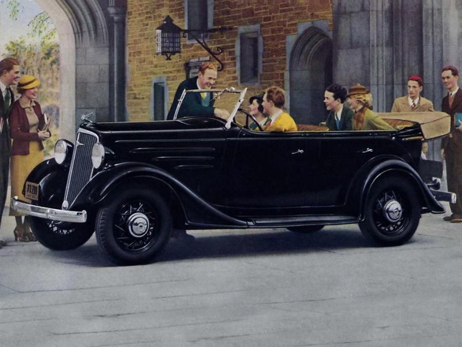  Chevrolet Standard Phaeton 1935 года  (фото 1 из 1)